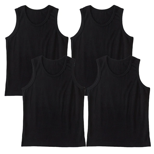 4 pz camicie senza maniche bambino ragazzo gilet bambino canottiere neonato