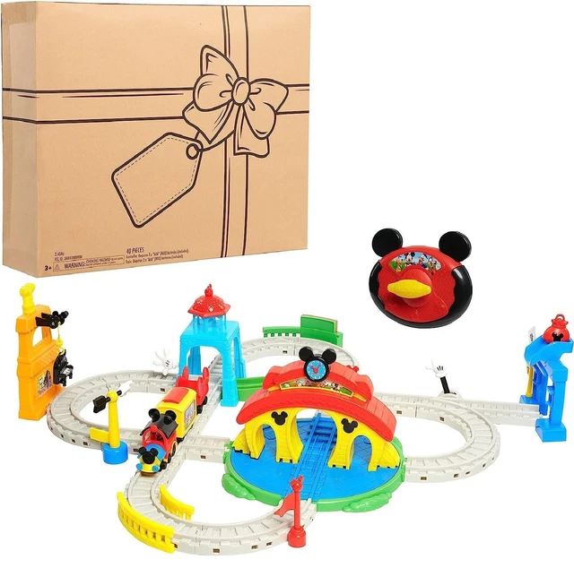 Disney Junior RC Mickey Mouse Train Track Set Ages 3+ New Toy Remote Control Fun