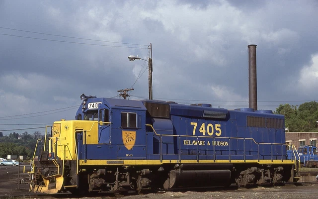Delaware & Hudson Railroad     #7405    Original Kodachrome  Slide