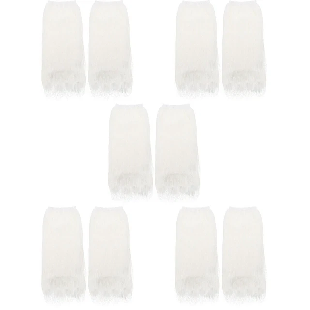 5 Pairs High Leg Warmers Leggings Socks Girl Accessories Boot Covers 5