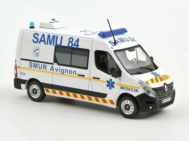 NOREV 1/43 – Renault Master 2014 – SAMU 73 – Neuf