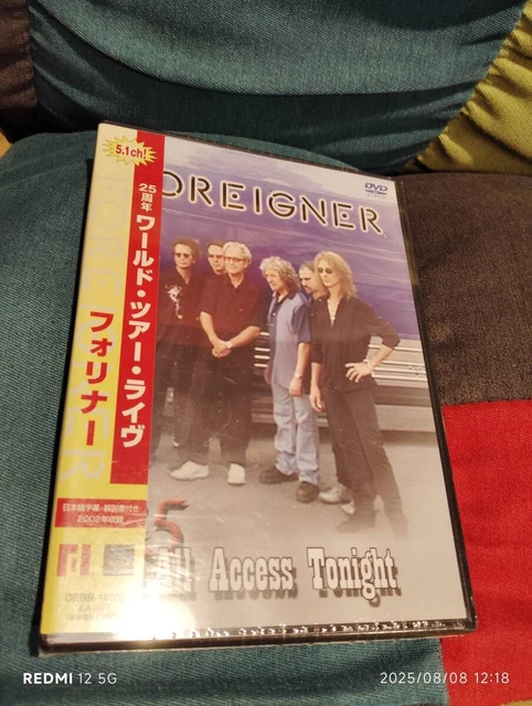 FOREIGNER-ALL ACCESS TONIGHT-LIVE in Concert (DVD) $20.47