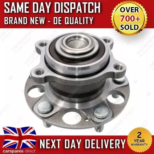 Honda Accord Mk7 Rear Wheel Bearing Hub Kit Left Or Right 5 Stud + Abs 2003-2008