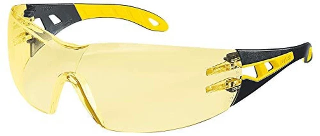 (TG. UNI) Uvex Pheos Schutzbrille - Supravision Excellence - Gelb/Schwarz-Gelb -