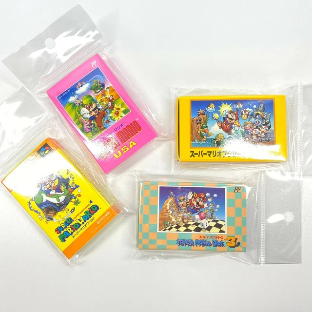 NEW NINTENDO SUPER Mario Bros 35th Anniversary Sticker Japan Seal Paper