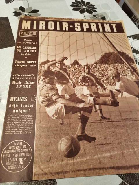 Miroir Sprint Album Relié N°7 - Janvier à Mars 1954 - Cyclisme Vintage