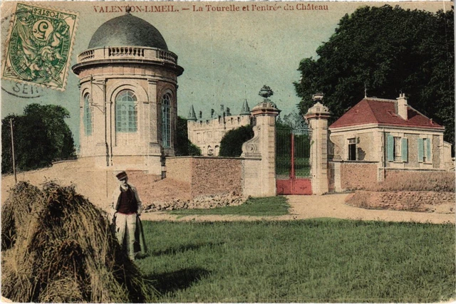 CPA VALENTON LIMEIL-BREVANNES - La Tourelle et l'Entree du Chateau (1352565)