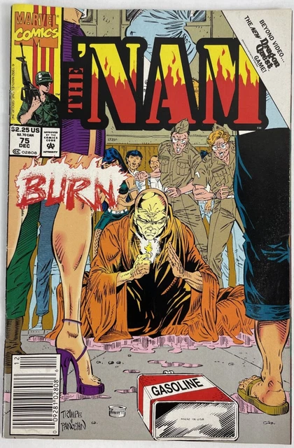 Vintage Marvel Comics The Nam #75, 75th Anniversary Issue