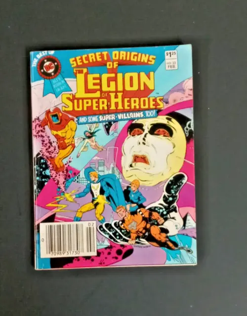 DC  COMICS DIGEST #33 (1983) Secret Origins of the Legion VG+/FINE-