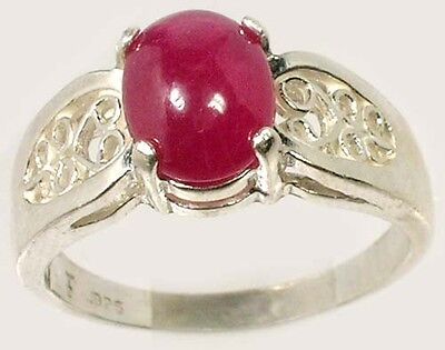 Red Ruby Ring 2ct+ Antique 18thC Ancient Etruscan Roman God of War Mars Ares Gem