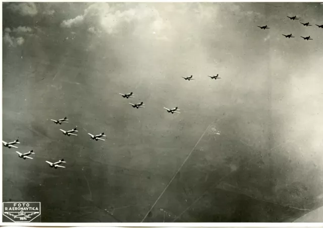 Aviazione Aeronautica Stormo Bombardieri Fotografia Vintage Originale Anni Trent