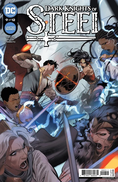 Dark Knights of Steel #9 2023 Unread Dan Mora Main Cover DC Comic Book