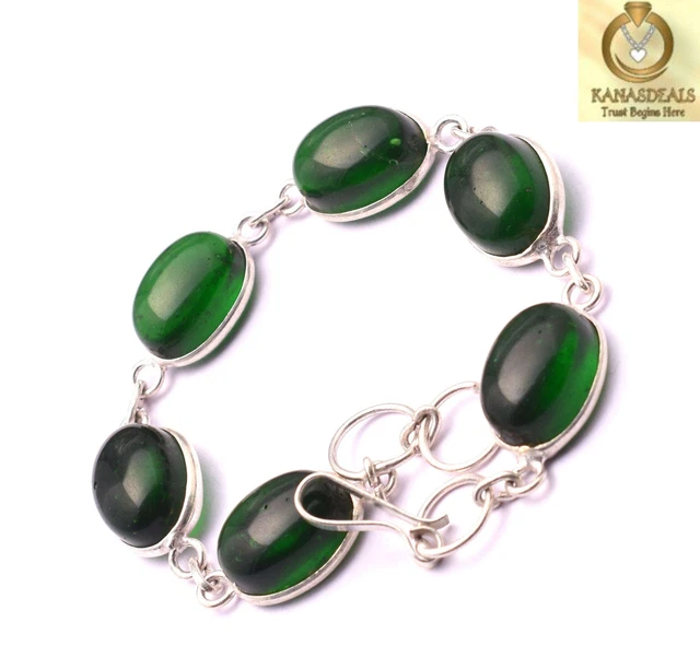 Green Onyx Plated Bracelet Splendid Jewellery 15 GM Value-Priced @1.99-71316