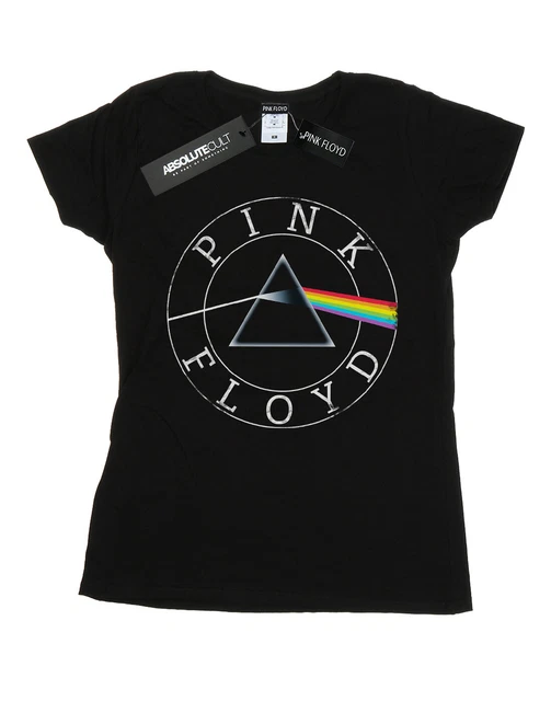 PINK FLOYD PRISM Circle Logo Black officiel Femmes Dames T-shirt EUR 37 ...