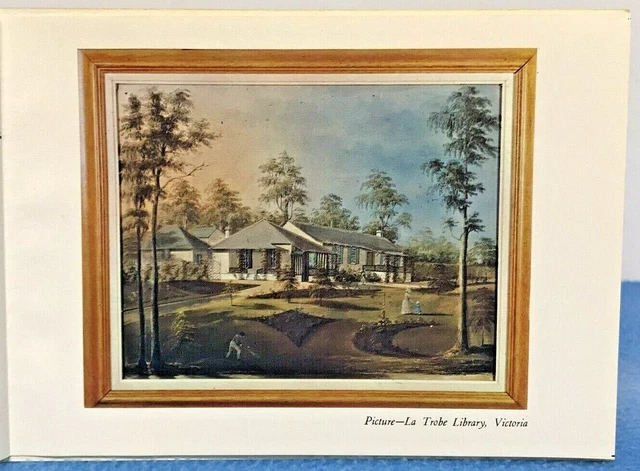 Government House Melbourne Australia Vintage Christmas Greetings Card 1950s 3