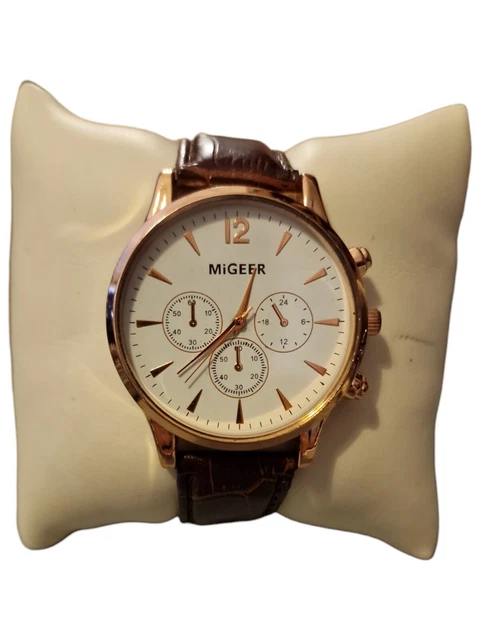 Migeer gold deals watch price