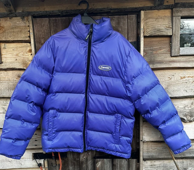 TRAPSTAR HEAT REACTIVE Hyperdrive Puffer (LARGE) Blue/Purple/Pink