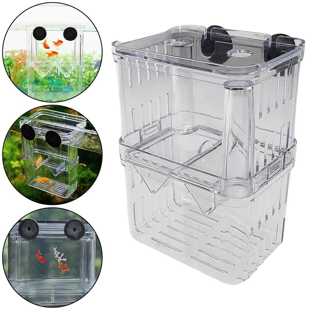 Picture of AQUARIUM FISH BREEDING Bearer Fry Tank Hatchery Baby Trap Breeder Box ...