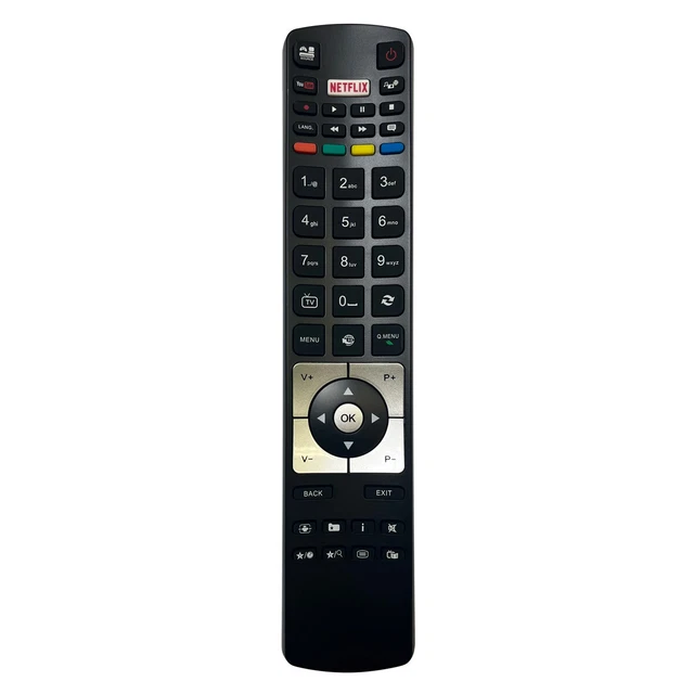 ALLIMITY Ersatz Fernbedienung Für Dual TV – Passt Auf Mehrere Modelle (DL49F280P4CW, DL40F289P4CW Usw.)