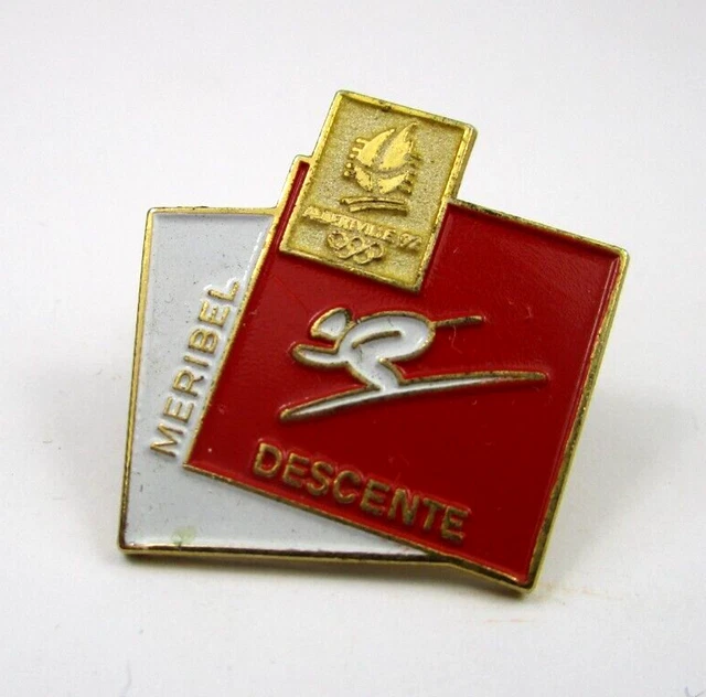 RARE COLLECTOR PIN'S Vintage JEUX OLYMPIQUES ALBERTVILLE 1992 BOBSLEIGH
