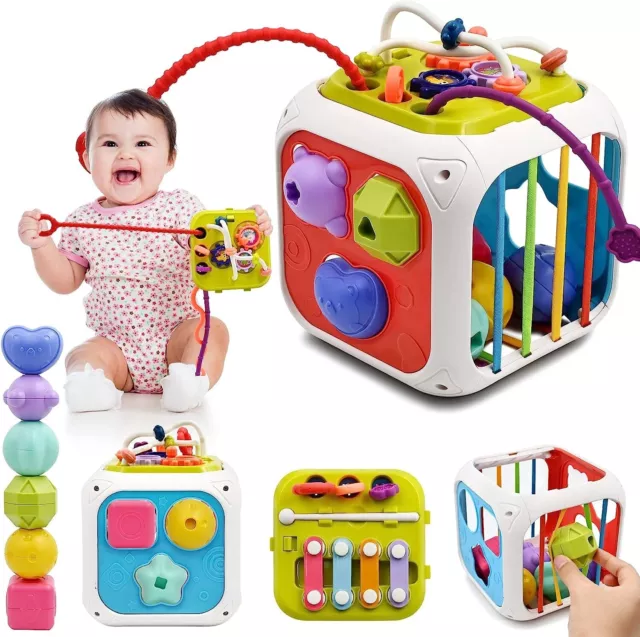 Giochi Bambini 1 Anno Tavolino Bambini Gioco Bambino 1 Anno Tavolo  Multiattivita Bambini con Luci e Suoni Giocattoli Bambino 1 Anno Giochi  Montessori Regalo Bambino Bambina Bimba Bimbo 1 2 3 4 Anni : :  Giochi e giocattoli