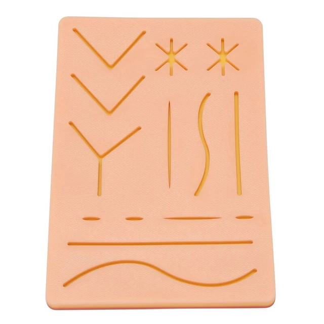 Skin Suture Training Kit Pad Suture Training Kit Suture Pad Trauma Accessor M1R4