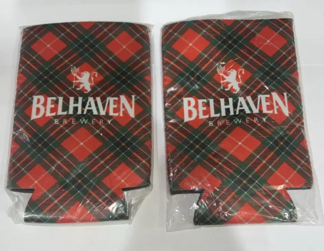 Belhaven Brewery Koozies (2) New.  Scotland Beer Company.