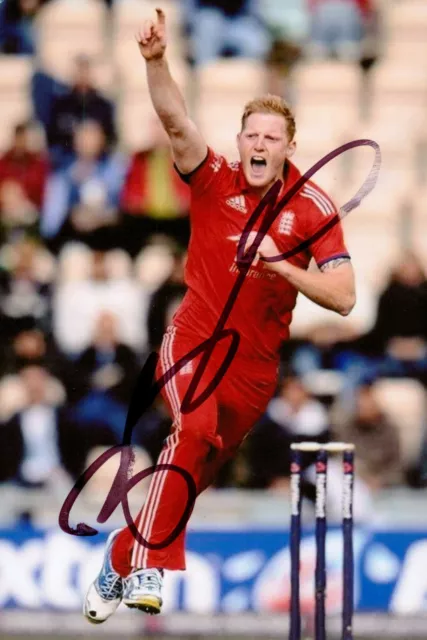 Ben Stokes Signed 6x4 Photo Durham Cricket England Ashes Genuine Autograph + COA