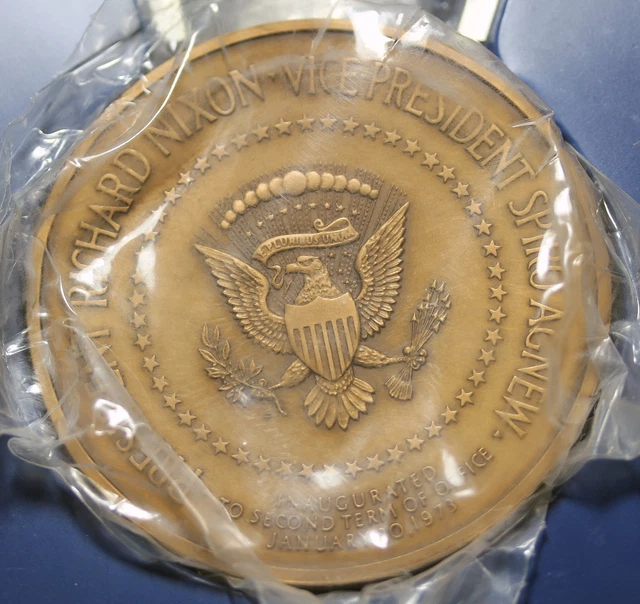 Richard Nixon 1973 Official Inaugural Presidential Medal