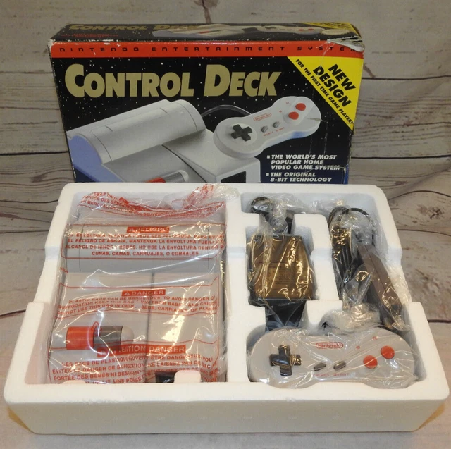 VINTAGE NINTENDO NES101 Top Loader Console NEW IN OPEN BOX MATCHING