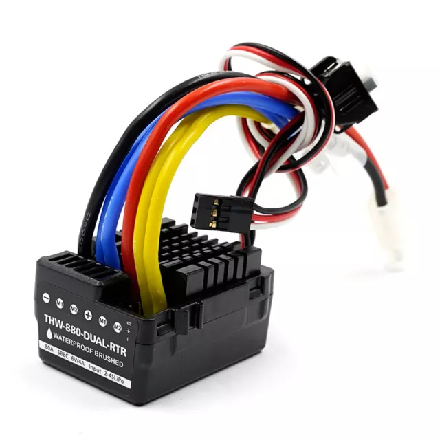 Tamiya 17804096 Super Clod Buster THW Waterproof Dual Motor Brushed ESC