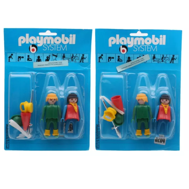 Playmobil System 3264 Exklusiv Set Blister Jäger Burgfräulein Robin Hood Klicky