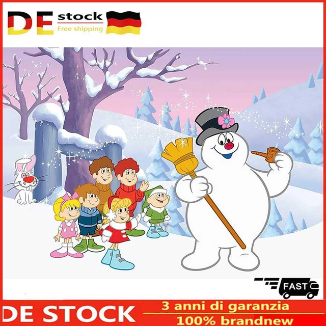 Snowman and Friends 5D Kit Mosaic Painting Diamond Round Drill DIY Full Artwork