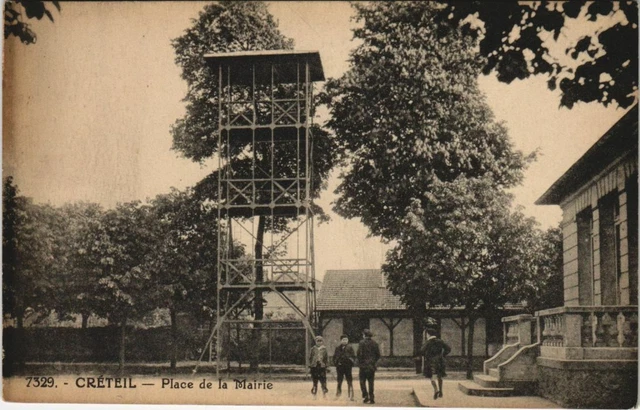 Cpa Creteil - Place De La Mairie (146854)