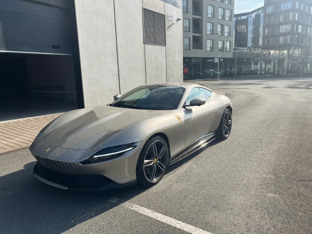 Para faldones laterales de Ferrari Roma alerón ala carbono aero GT