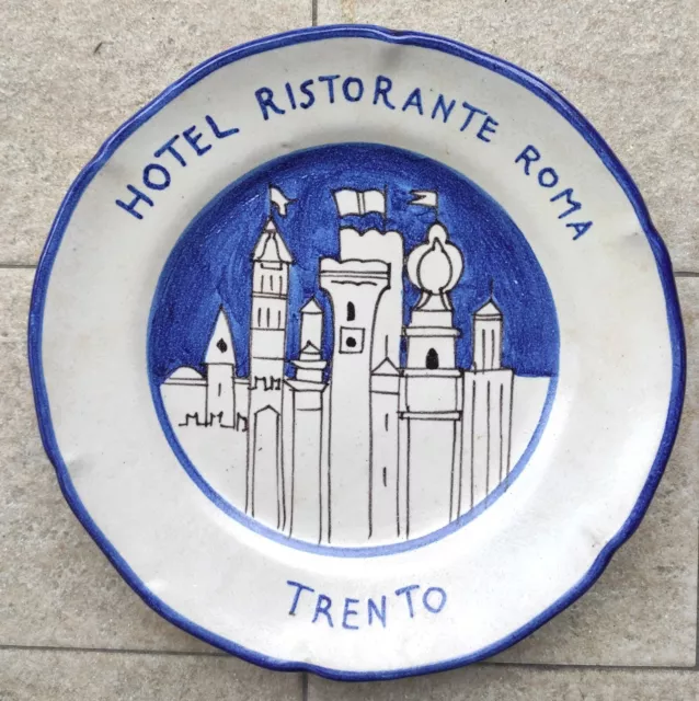 Piatto Del Buon Ricordo Hotel Ristorante Roma Trento Cam