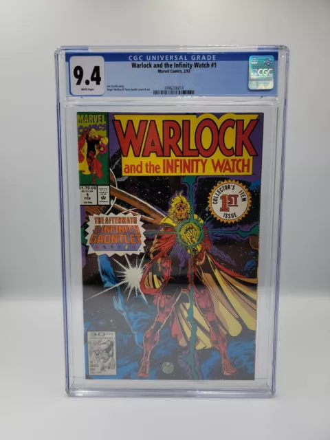 Warlock and the Infinity Watch #1 Marvel Comics CGC 9.4