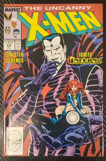 Uncanny XMEN #239 (Marvel 1988) NM(9.4)/NM+(9.6) 1st Cvr & 2nd APP Mr Sinister