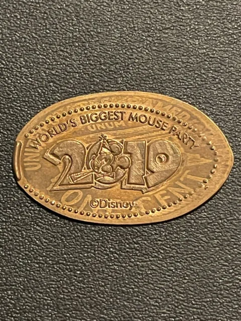 World’s Biggest Mouse Party 2019 Disney Elongated Penny