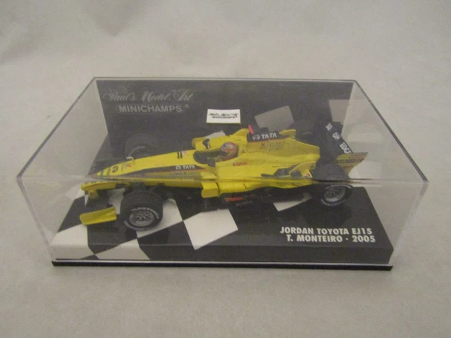 1/18 JORDAN EJ15 Toyota 2005 #18 Tiago Monteiro Minichamps 100