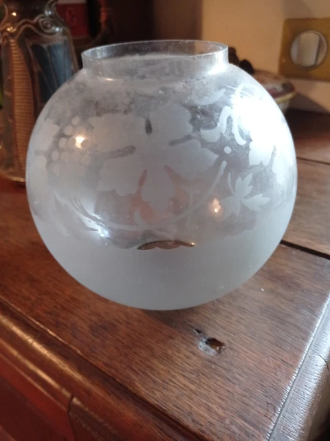 Abat-Jour Verre Clair Pour Lampe à Pétrole - Remplacement Vintage Élégant Et Résistant