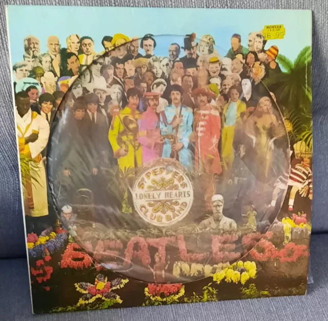 THE BEATLES sgt pepper's lonely hearts club band (picture disc) LP PHO7027 vinyl