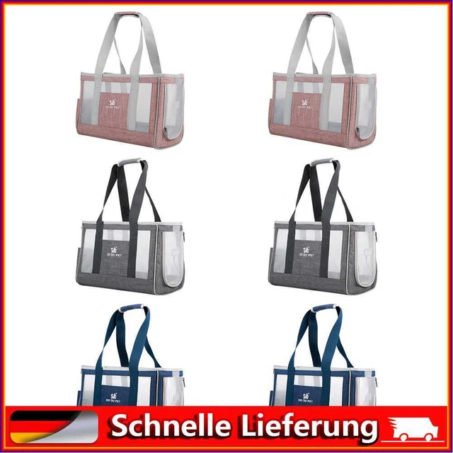 Bolso de Transporte de Viaje Informal Plegable Impermeable Exterior Gato Perro Portador Bolso de Mano