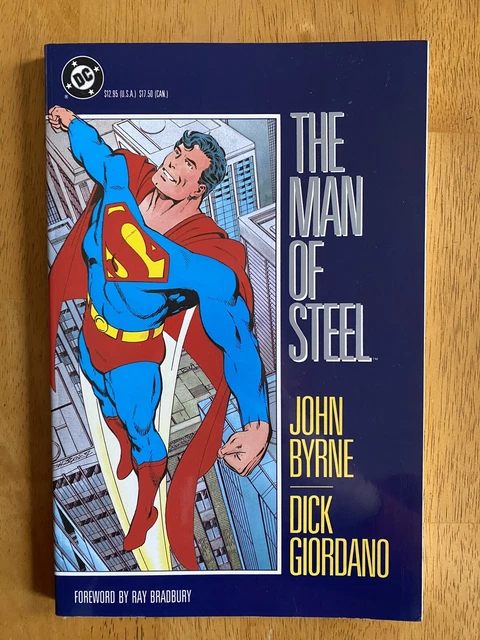 Superman Man Of Steel TPB DC Comics 1987 John Byrne