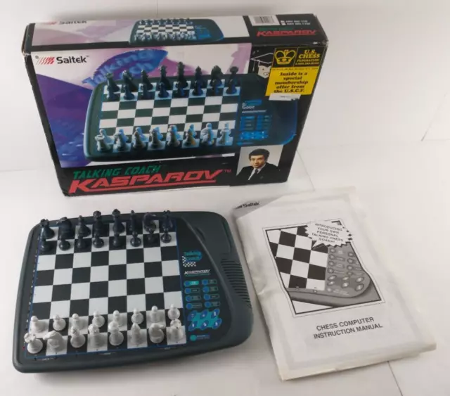 Orion 2000 Karpov chess draughts computer box Millennium 2000 Germany -  Vintage Man Stuff