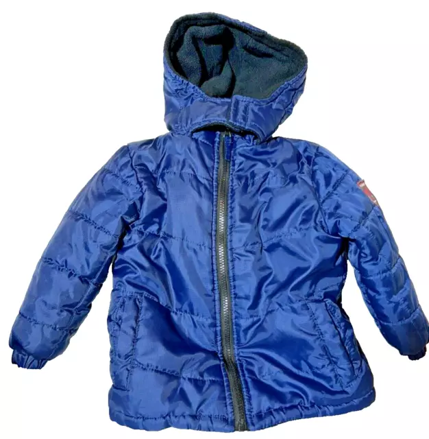 iXtreme -Blue -Hooded Puffer Coat Jacket-Boys or Girls- Size 3T