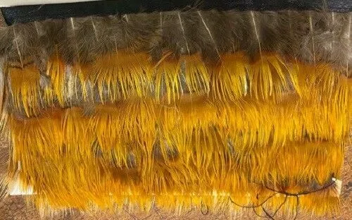 Gordon Griffiths Yellow Golden Pheasant Breast Super Selected Feathers