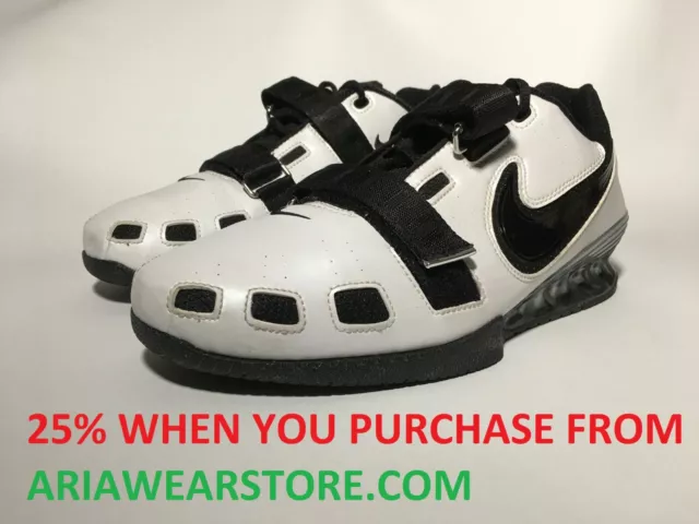 Nike romaleos sales 2 white black