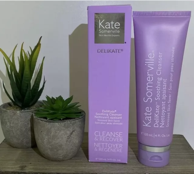 ☆ Kate Somerville Delikate Soothing Cleanser ☆ For Stressed Skin 4 Fl. NIB