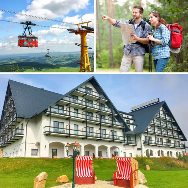 3-6 Tage Kurzurlaub 4★ Hotel Oberwiesenthal Erzgebirge + Halbpension 2 Personen